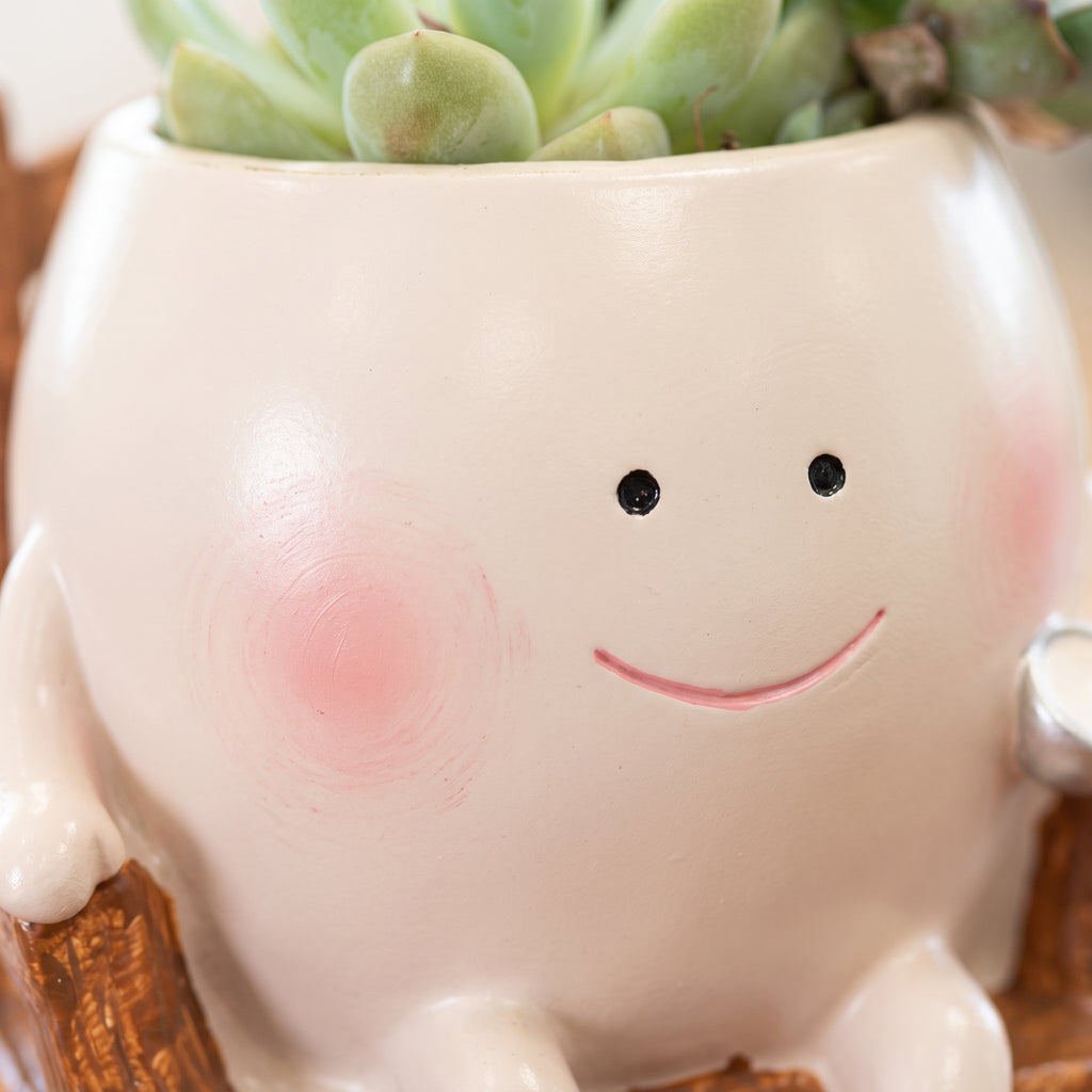 Happy Rocker Pot
