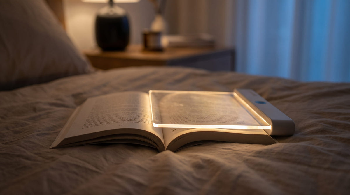 Late-night chapters, without lighting up the room